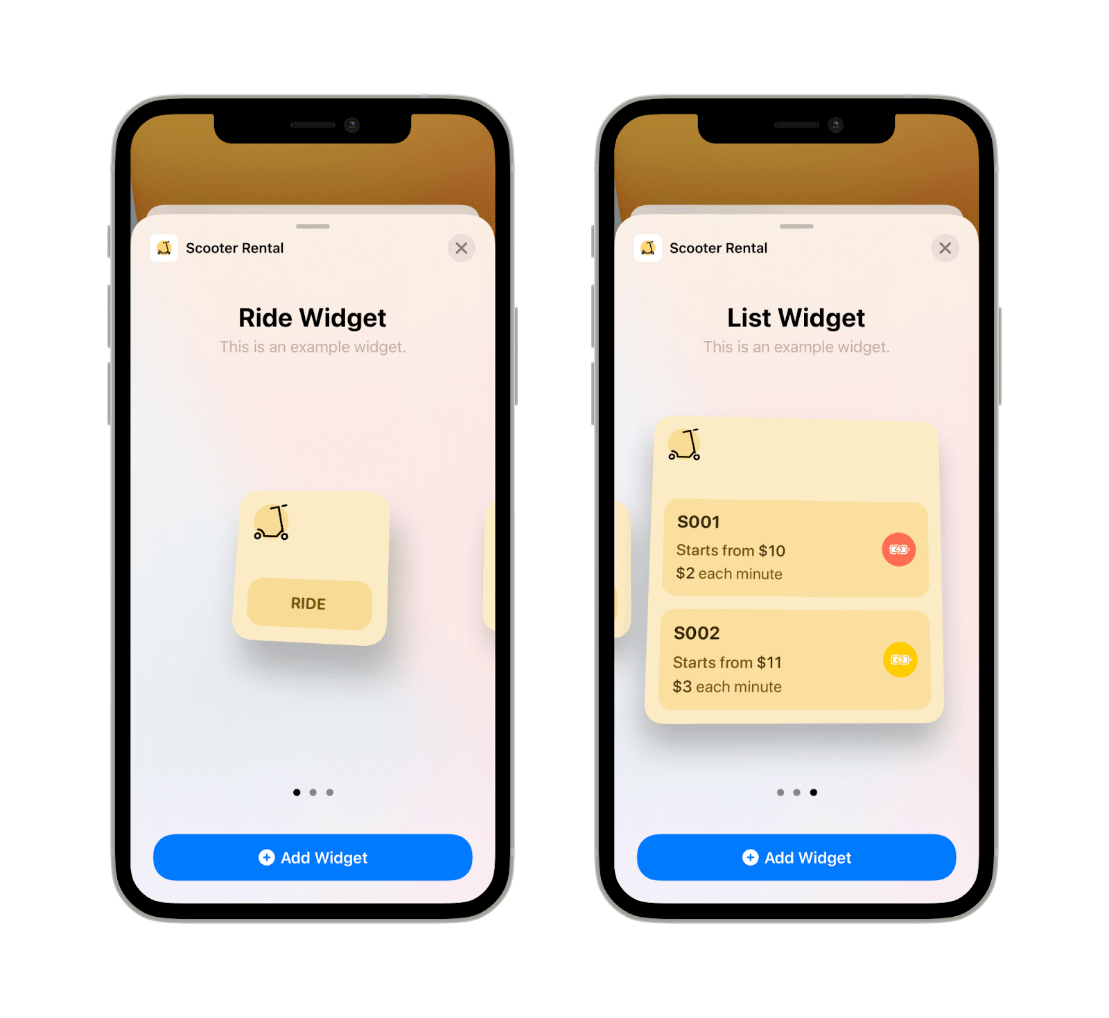 WidgetKit Views in SwiftUI