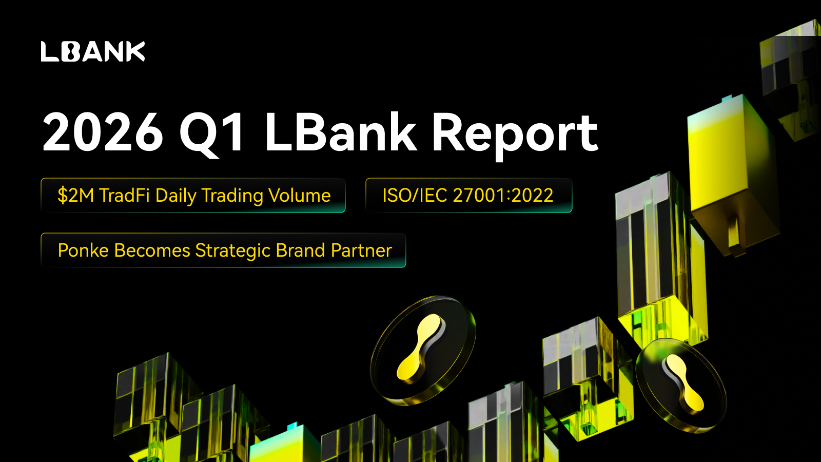 LBank 2026 Q1 Report: TradFi Daily Trading Volume Surpasses $2 Billion, Ponke Ignites New Brand…
