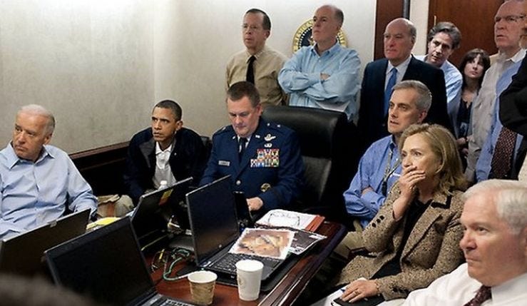 watching the raid