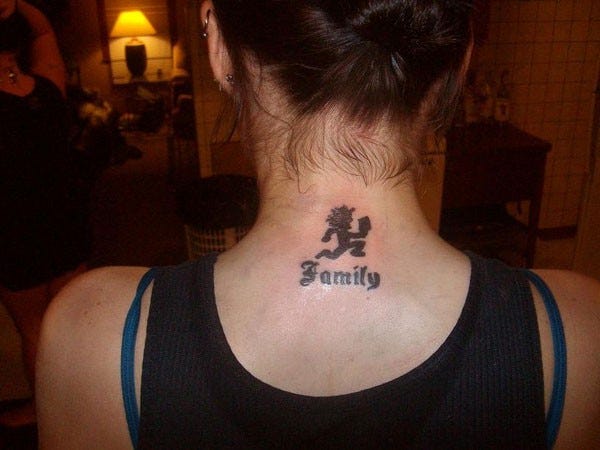 Symbole Verbundenheit Tattoo