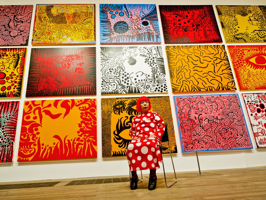 Dont Miss The Yayoi Kusama Exhibition Only At The National Art Center 8183