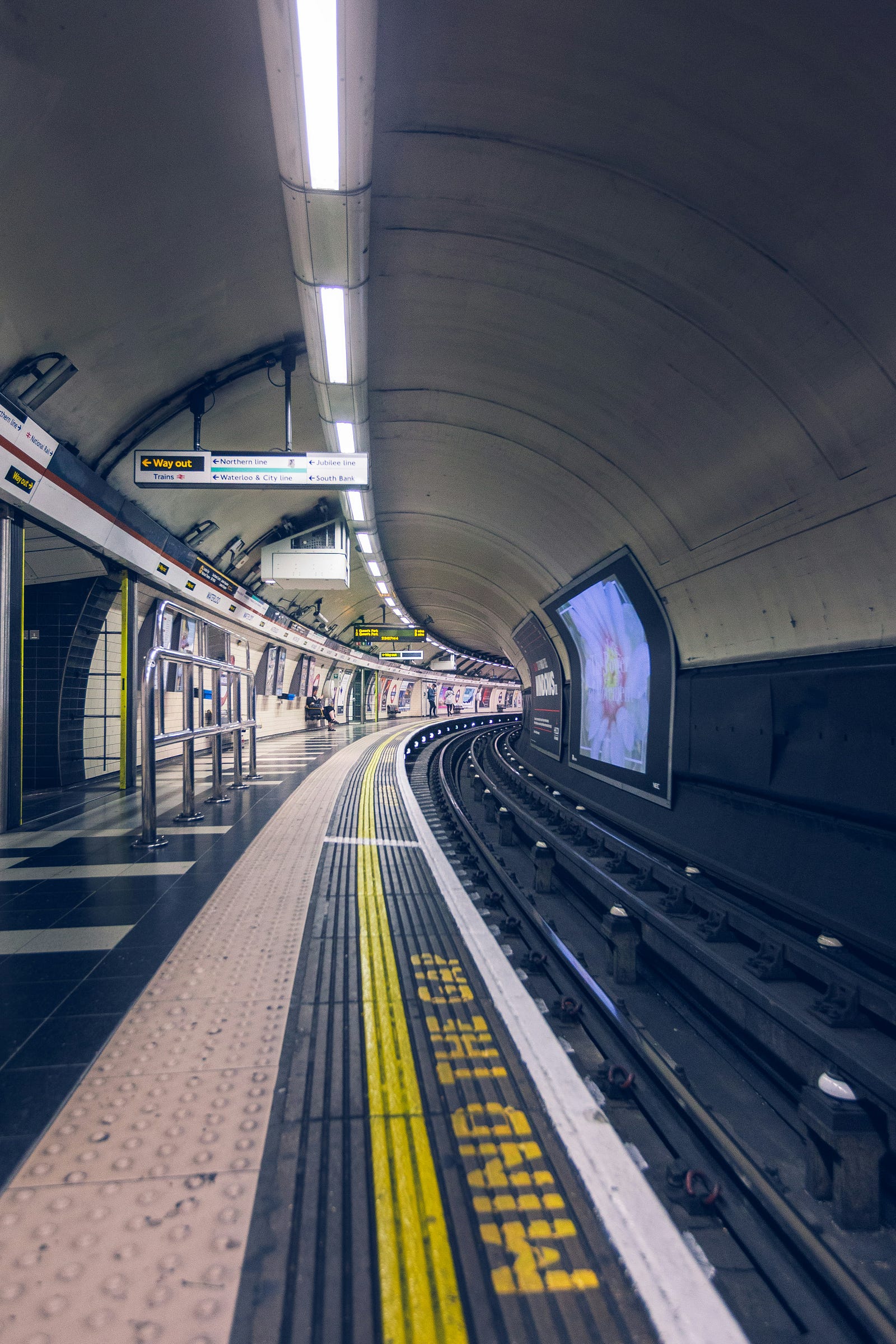 The London Tube.