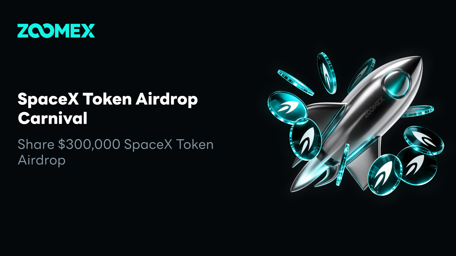 Breaking the RWA Value Monopoly: Zoomex Launches SpaceX Token Airdrop Carnival, Sharing a $300,000…