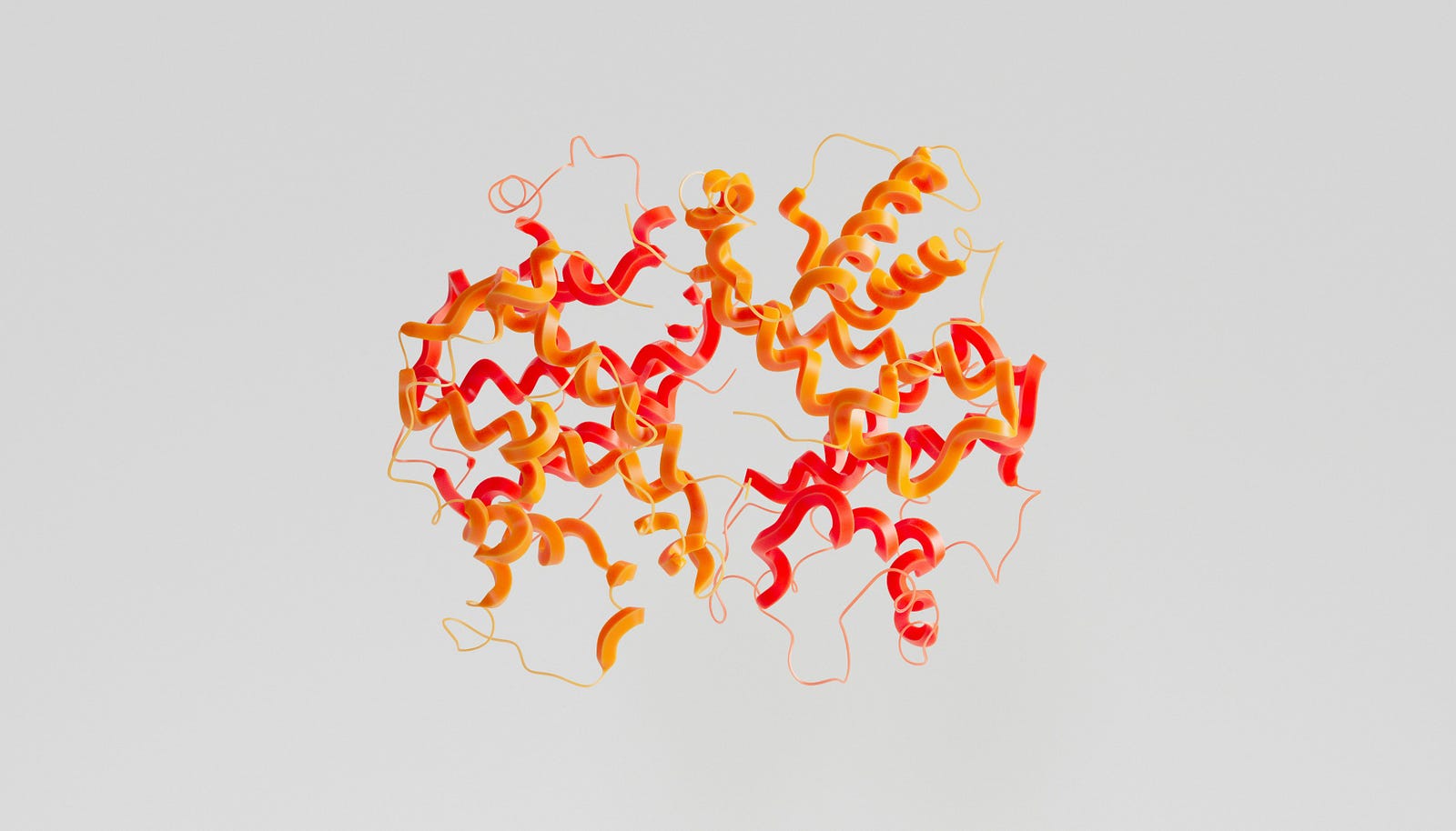 A cartoon of RNA. This cellular material forms the basis for ColoSense, a recently-approved stool-based colorectal screening test.