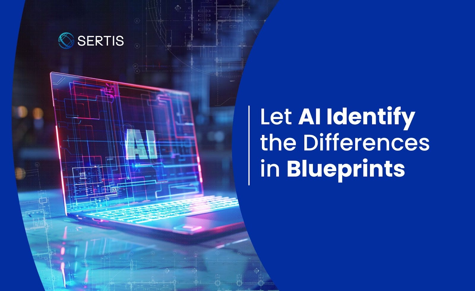 Let AI Identify the Differences in blueprints