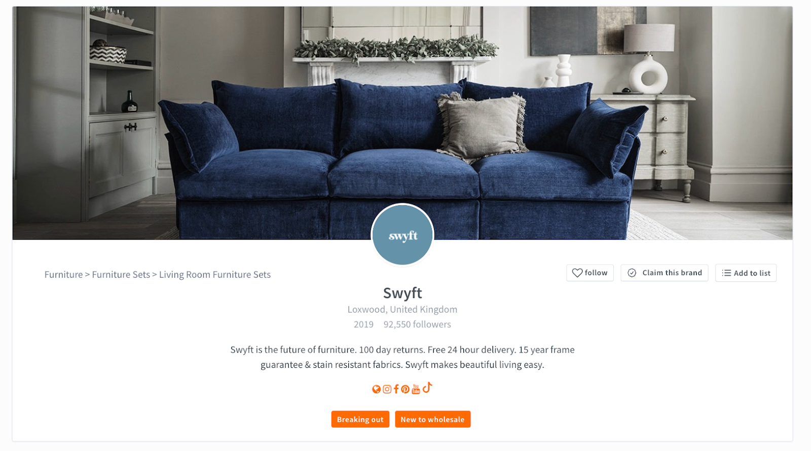 The Top 10 FastestGrowing Furniture Brands A Rise in Style and Success
