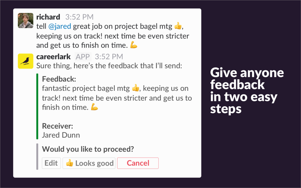 10 More Bots For Slack You Need In Your Life Workato Medium - according to a survey conducted by pwc nearly 60 of employees would like feedback on a daily or weekly basis a number that increased to 72 for employees