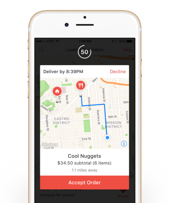 The New Dasher App: an App as Dashing as You - DoorDash