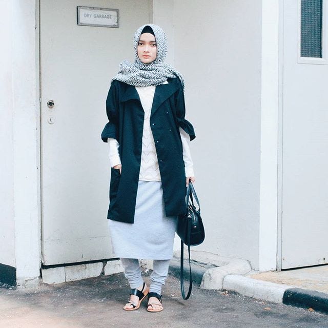 5 Gaya OOTD  Selebgram Hijab yang bisa kamu tiru 