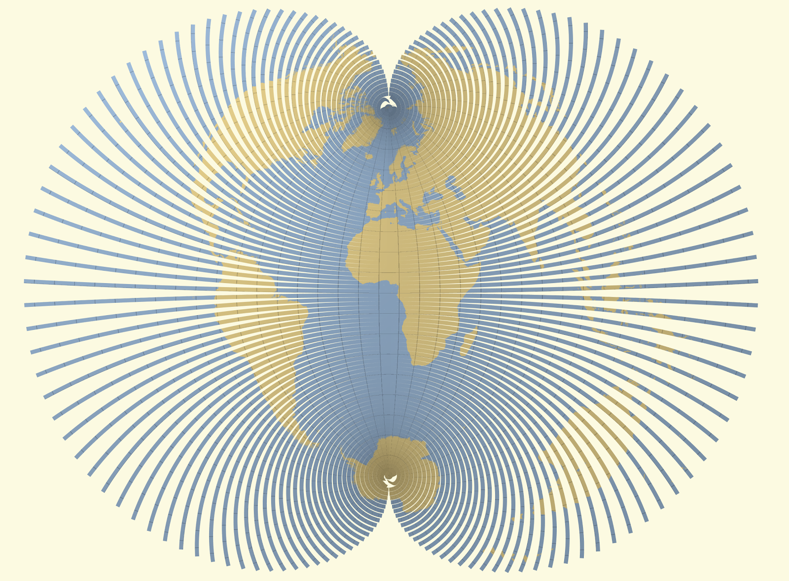 Unfolding the Earth: Myriahedral Projections In WebGL