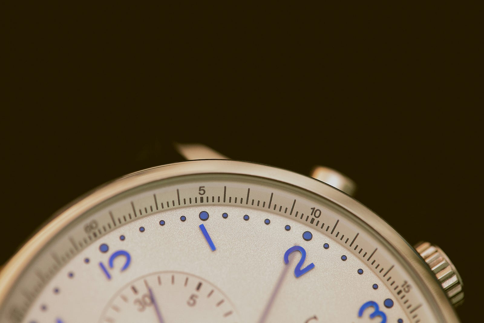 A stopwatch: A person dies from heart attack every 3 minutes and 33 seconds in the United States.