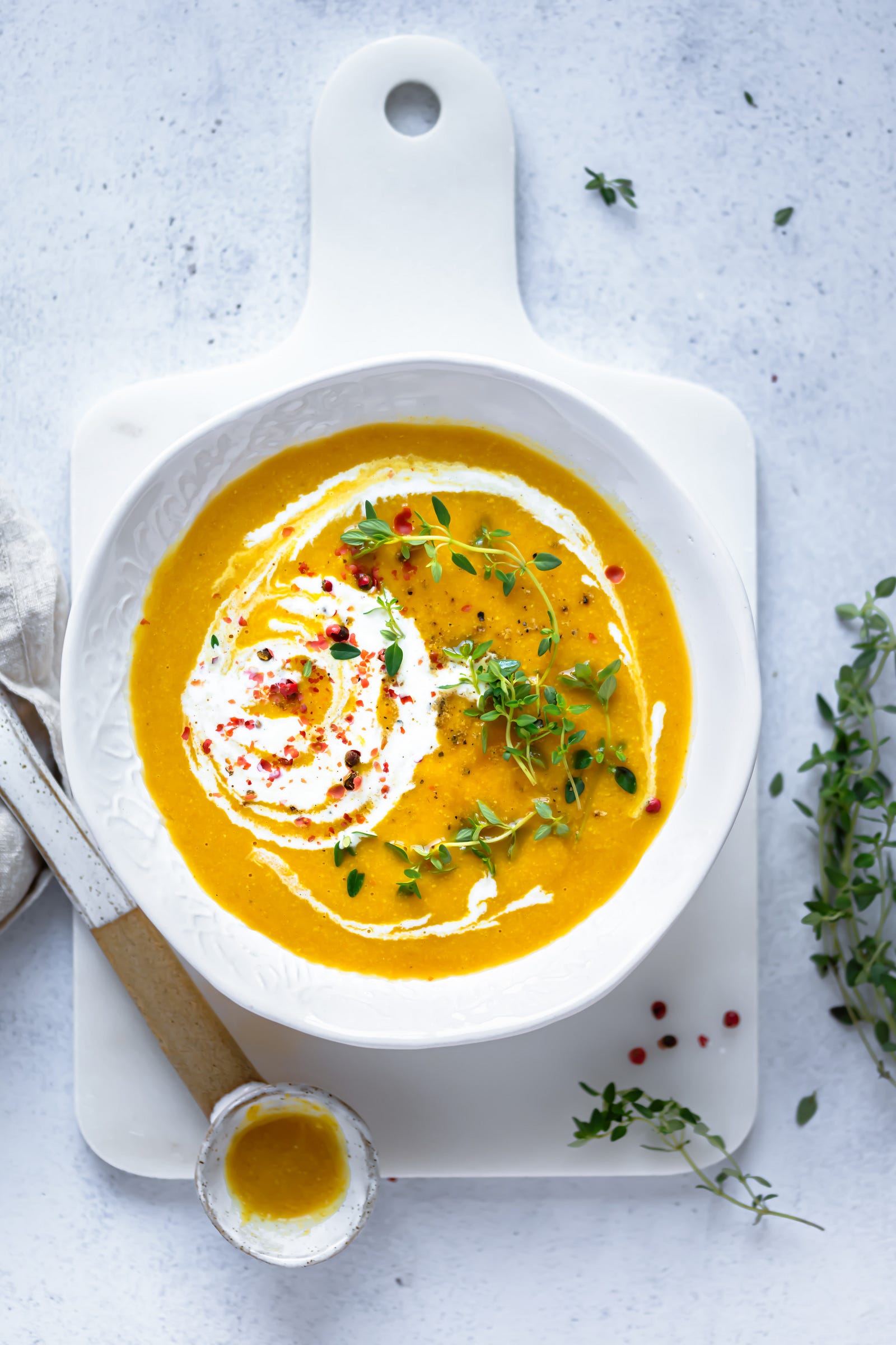 A bowl of pumpkin soup, with chives sprinkled on it. Superoxide dismutase (SOD) is an enzyme found in all of our living cells. An enzyme speeds up certain chemical reactions in the body. SOD helps break down potentially harmful oxygen molecules in cells.
