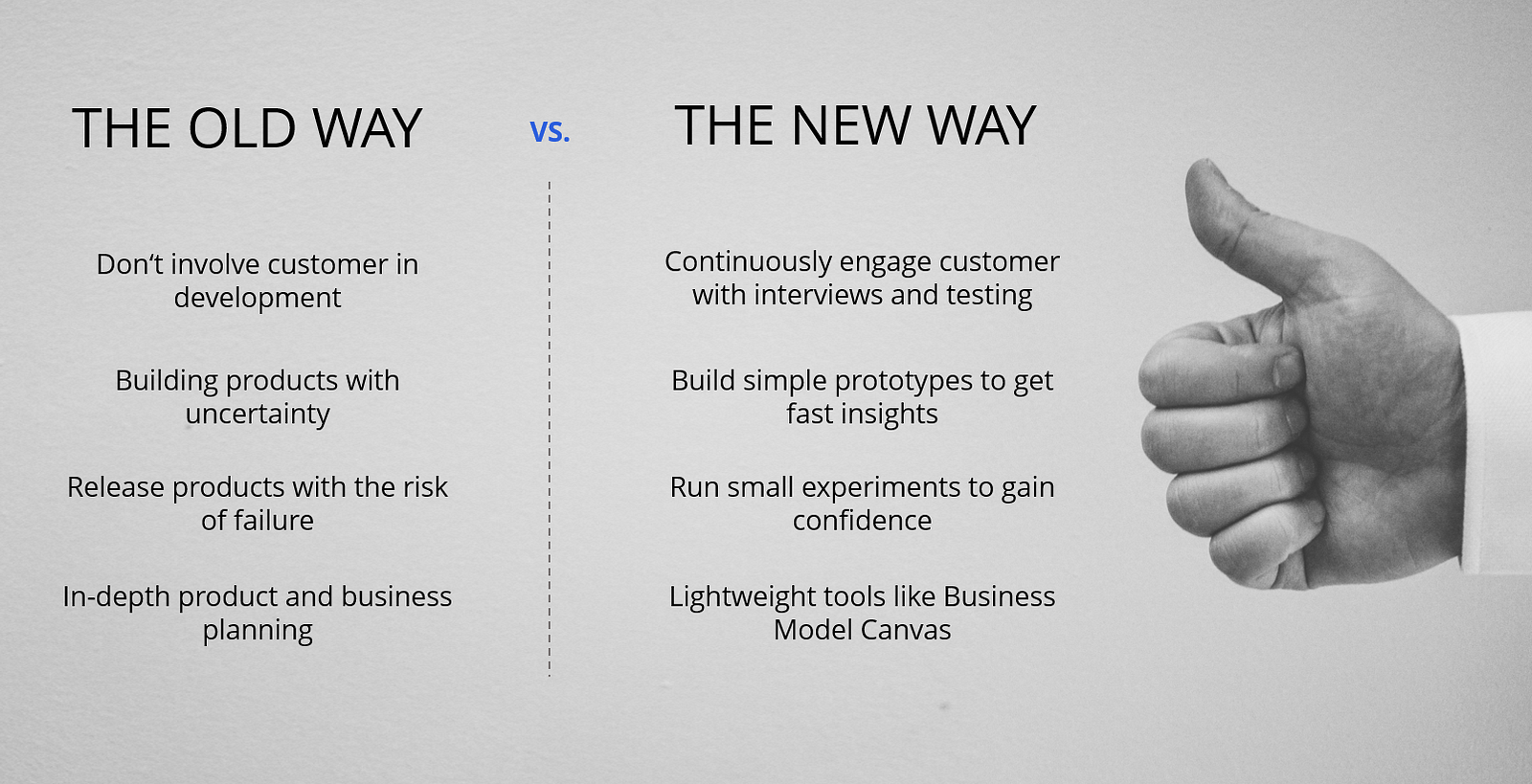 Why Lean Is The New Way To Build Successful Products