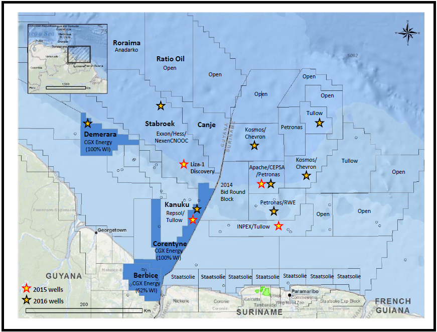 Guyana-Suriname Basin Emerges As A Hotbed Of Oil & Gas Exploration