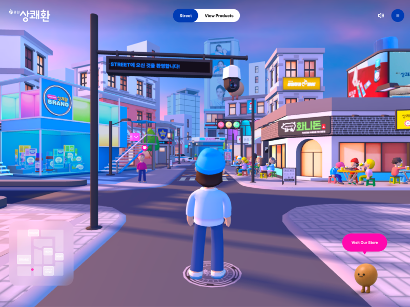 Easy Tomorrow — Virtual Street Experience