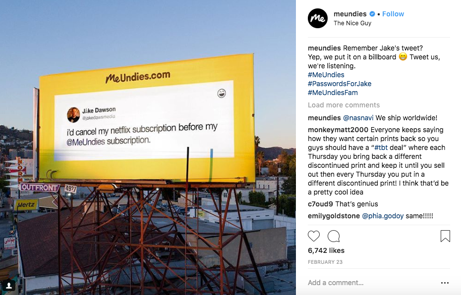 3 promote a responsible brand messaging meundies has always promoted a healthy body mes! saging and shown it s support in terms of pride and women - free instagram followers site without prescription