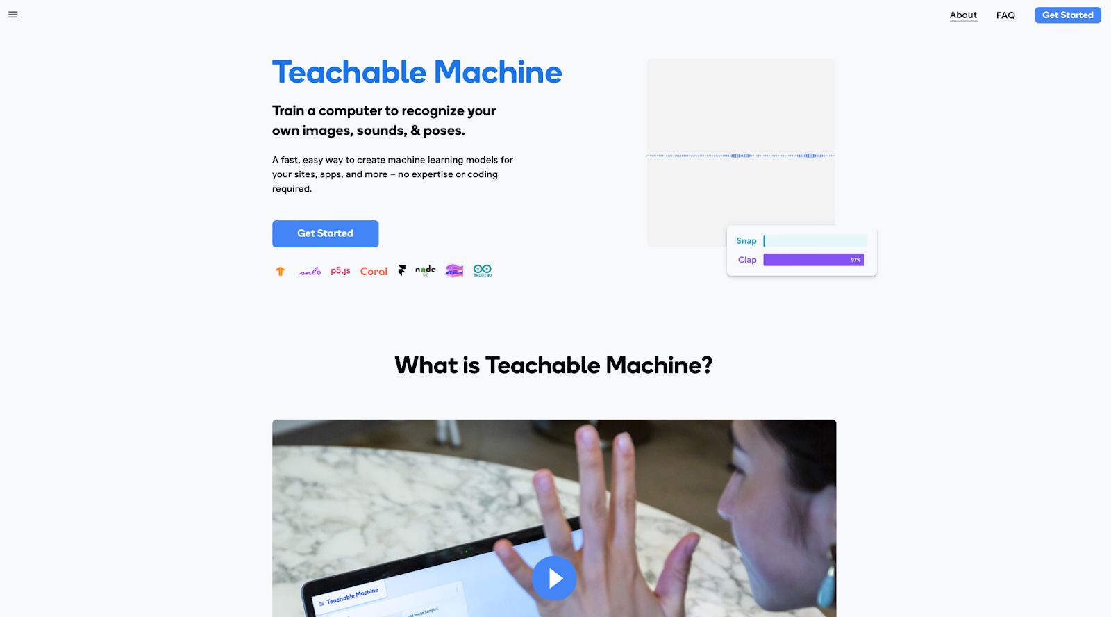 Top 9 AI Tools For Data Scientist Productivity In 2023–2. Teachable Machine by Google