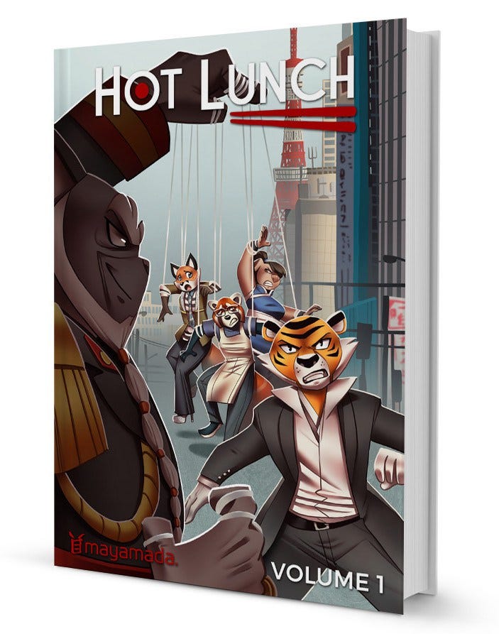 Hot Lunch hardcover volume