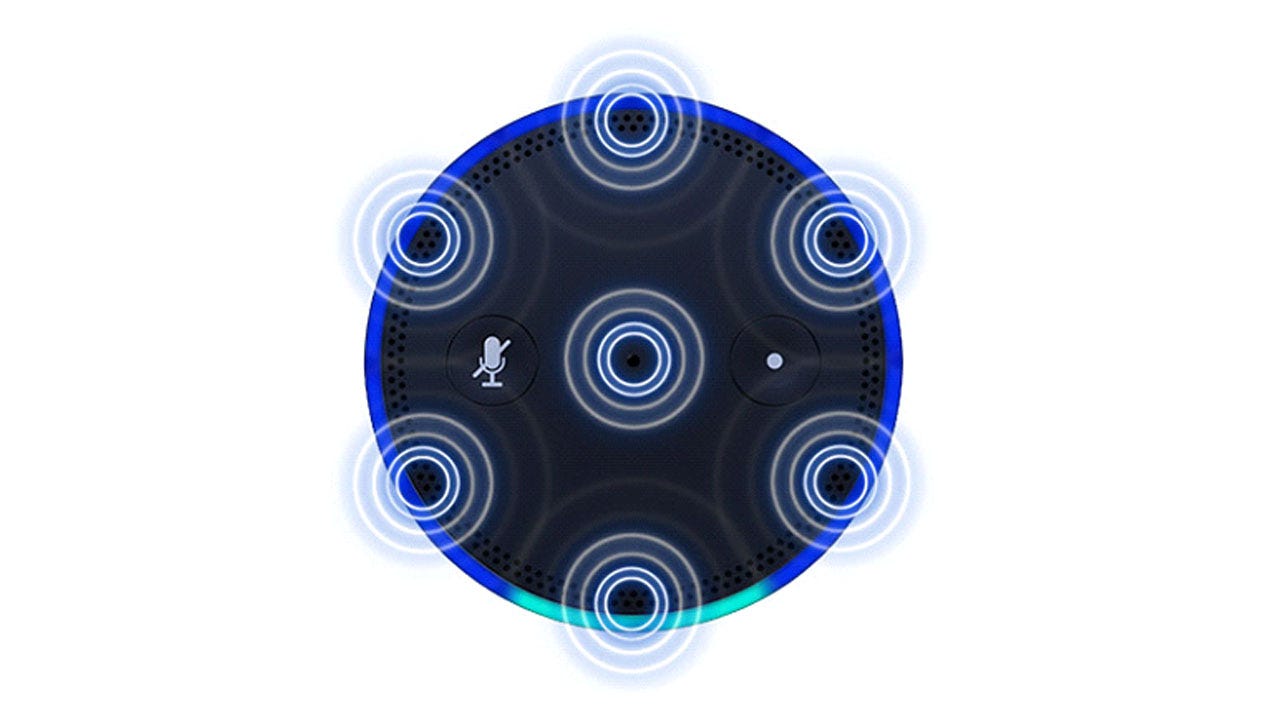 amazon echo microphone array