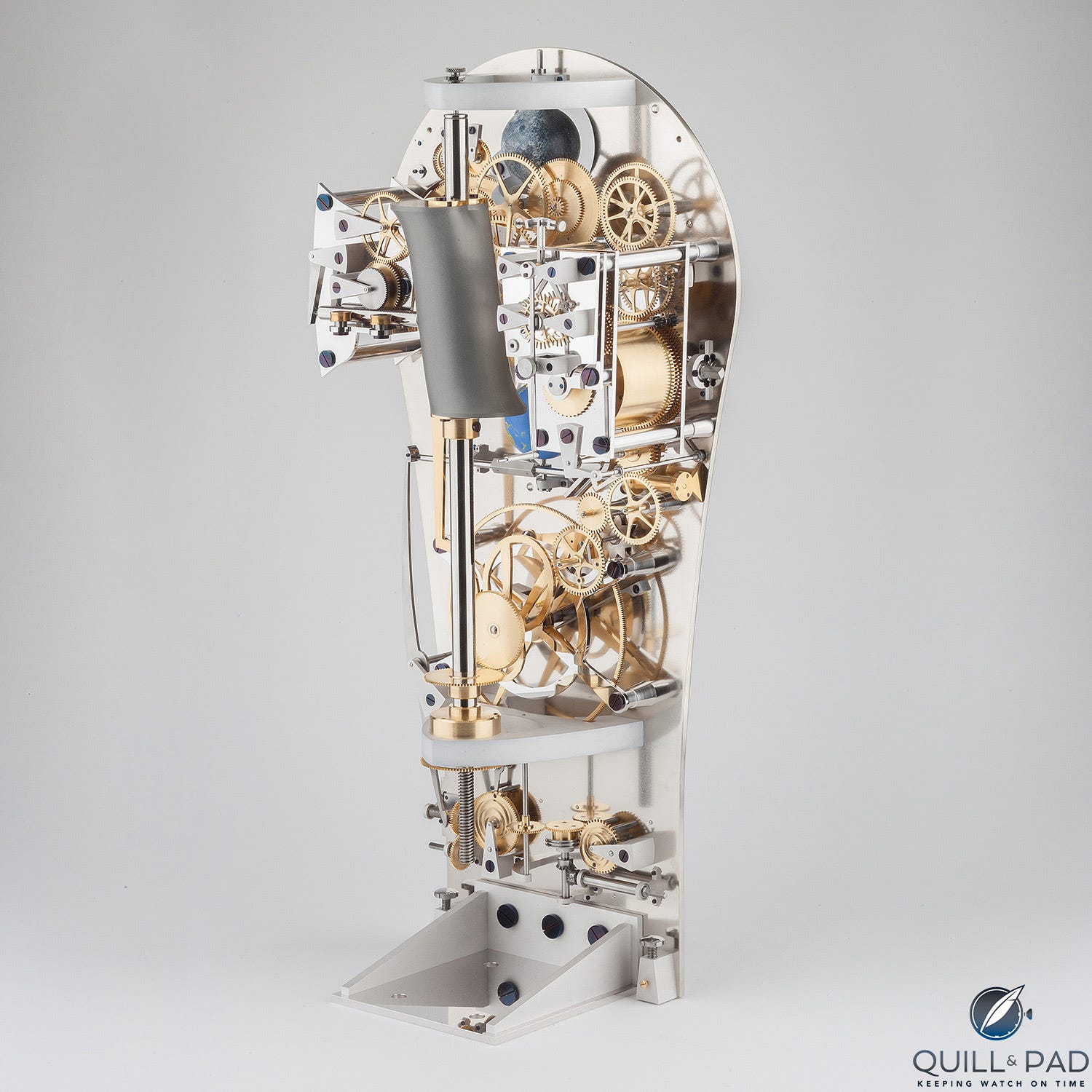 de Fossard Solar Time Clock movement