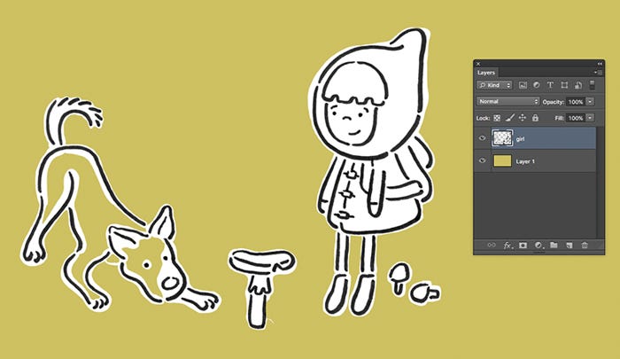 In This Quick Tutorial Im Going To Show You My New And Improved Method For Removing A Background From Your Line Art Using Some Of The Artwork