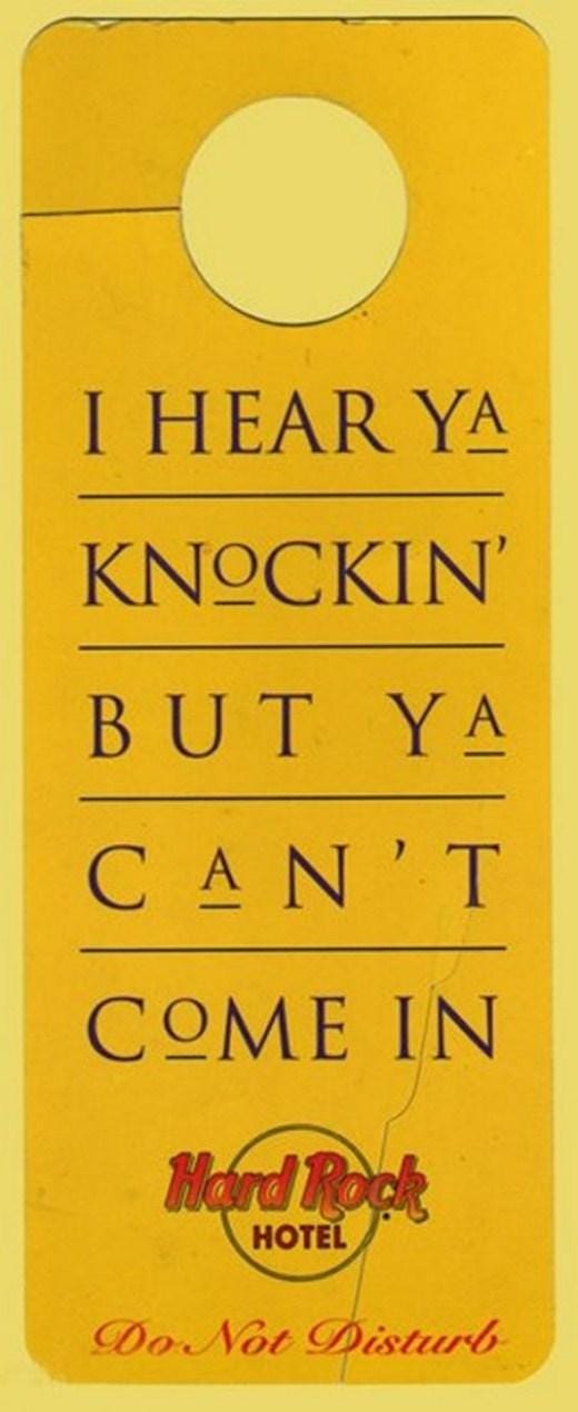 20 of the funniest “Do Not Disturb” signs The Booking Factory Blog