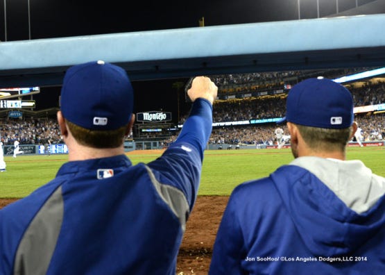 9/24/14-Something Current-Dodgers Win The NL West By Jon SooHoo/LA Dodgers