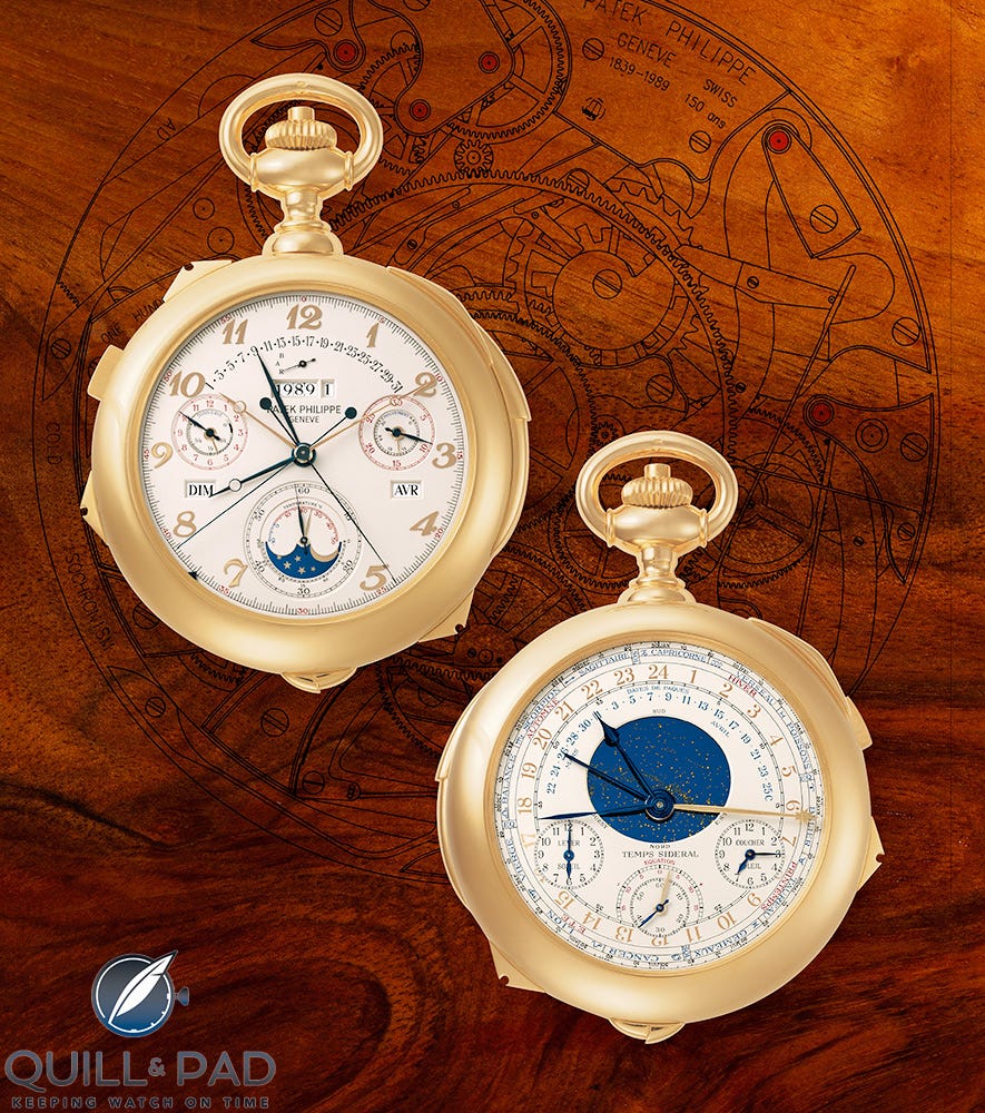 Patek Philipe Caliber 89 in yellow gold