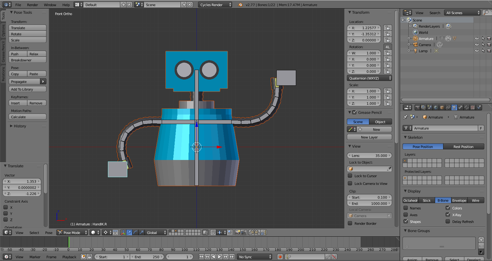 Beginner Blender Armatures And Rigging Jared Nielsen Medium