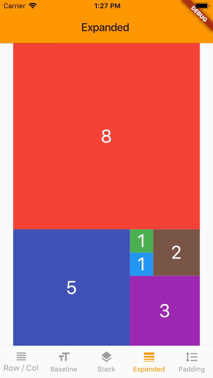 Flutter Layouts Walkthrough Row Column Stack Expanded Padding