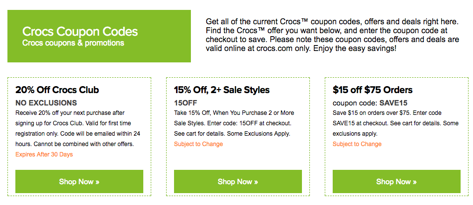 How To Find A Working Crocs Promo Code One Extremely Comfortable Step 