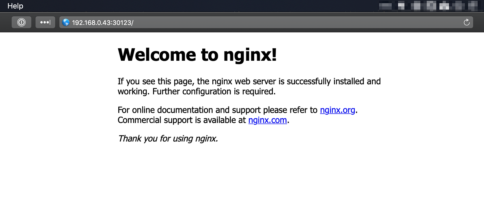 NGINX Deployment TEst