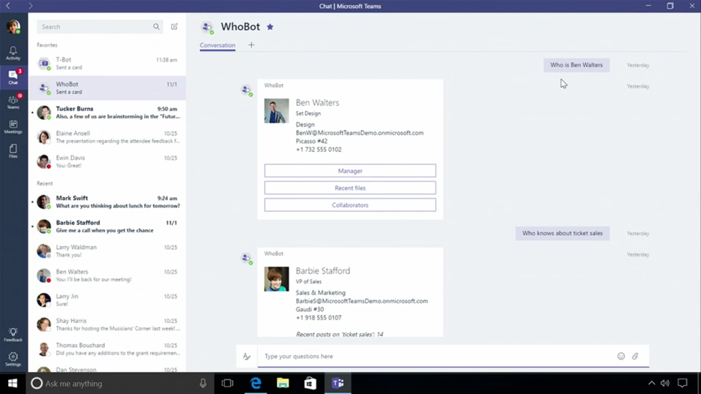Five must have bots for Microsoft Teams YellowAnt
