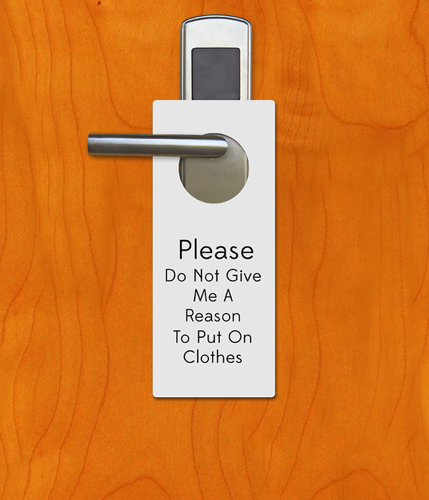 20 Of The Funniest “do Not Disturb” Signs The Booking