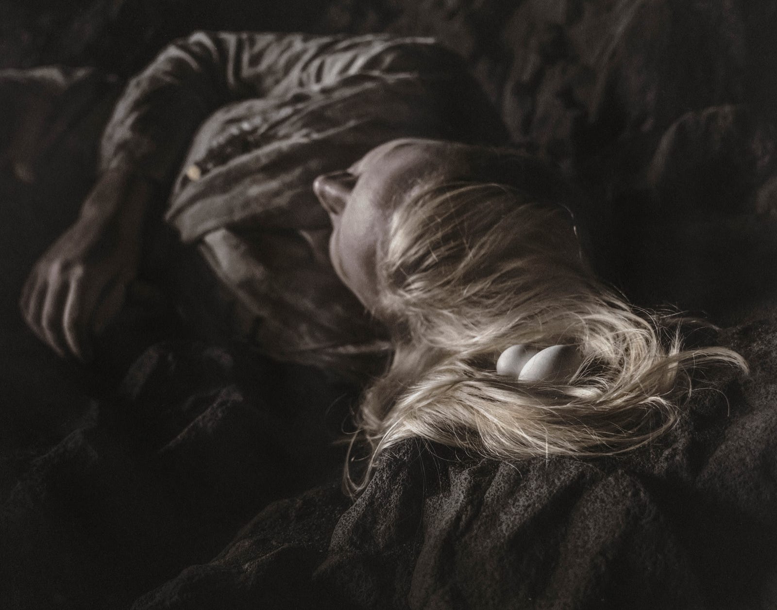 Emma Powell and Kirsten Hoving, Hope, Pigment over Palladium, 11"x14"