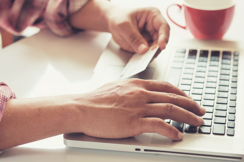 Credit Card Online Shopping
