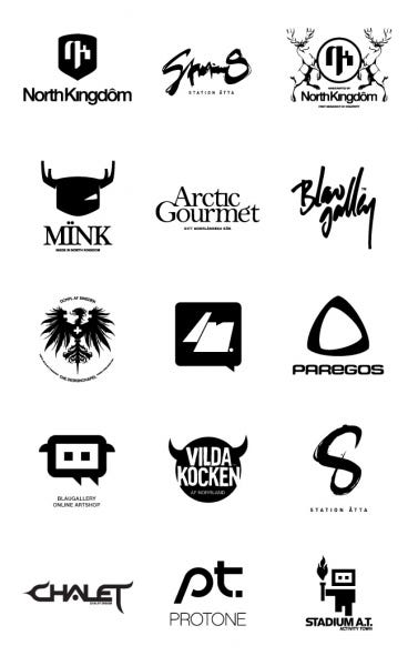 Inspiration Gallery #005 — Logotypes – From up North