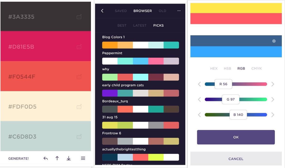 pick color palette from image
