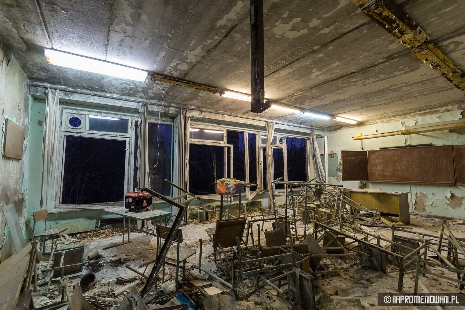 31 Years Later, the Lights Come Back on in Chernobyl