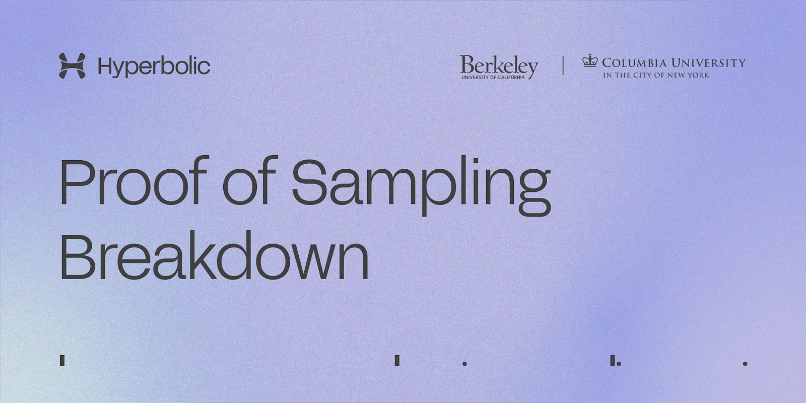 Proof of Sampling (PoSP) Breakdown