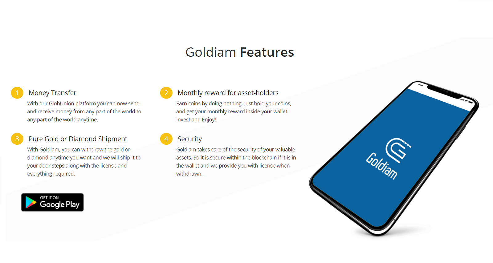 Image result for Goldiam product