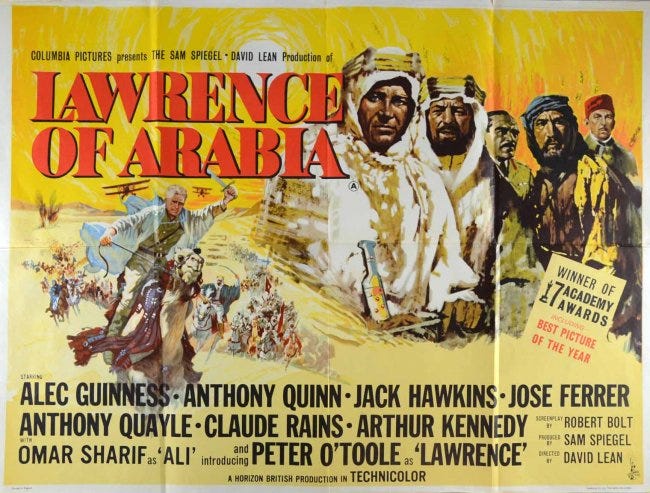 Classic 60s Movie: Lawrence of Arabia – Go Into The Story