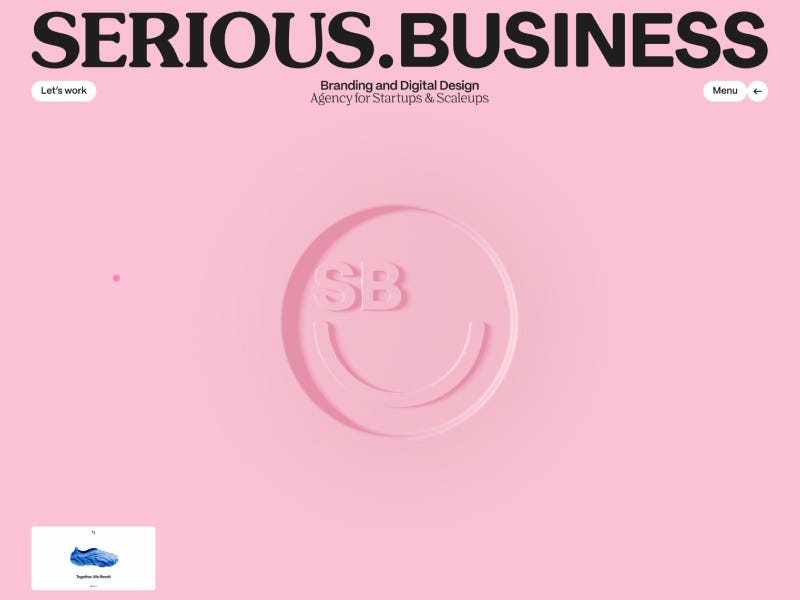 Premium Branding for Serious Startups | SERIOUS.BUSINESS