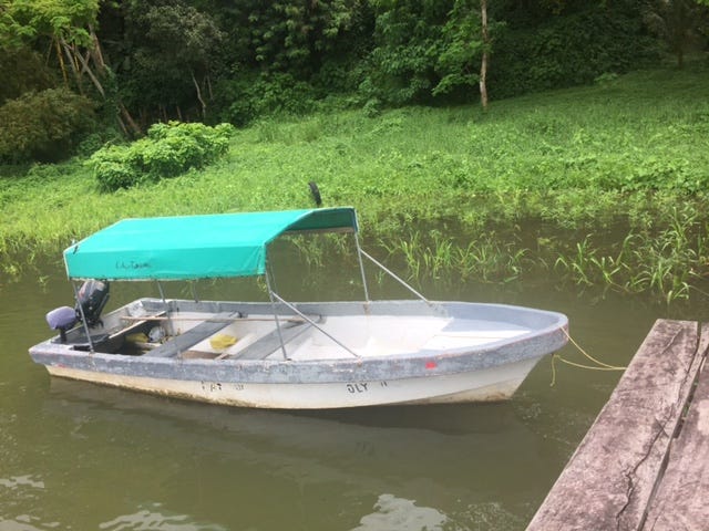 Dock in Los Gatuzos Nicaragua