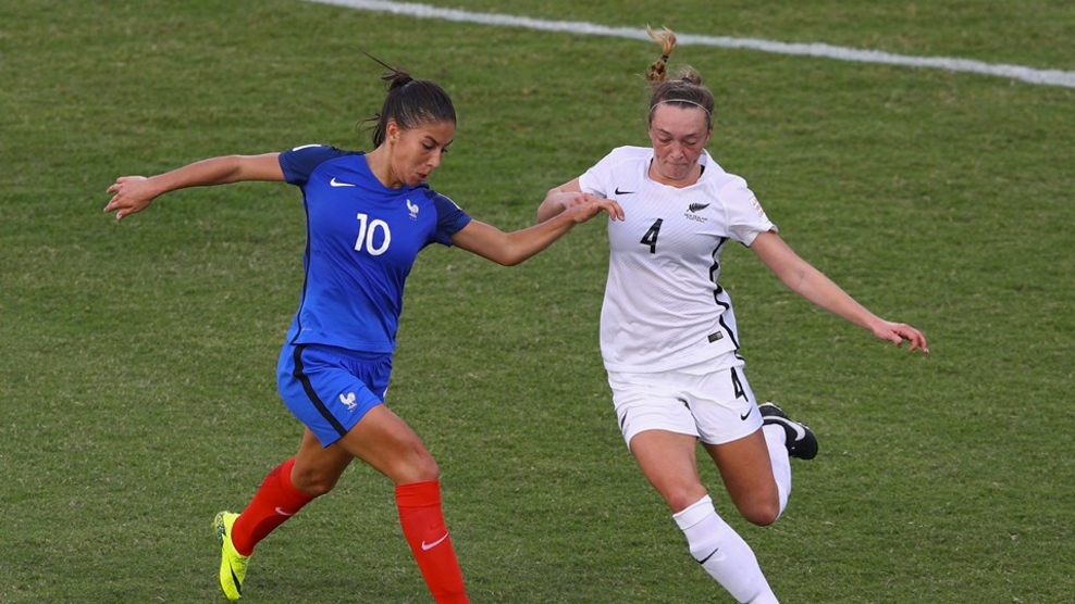 Clara Mateo de Francia mostrando su habilidad.