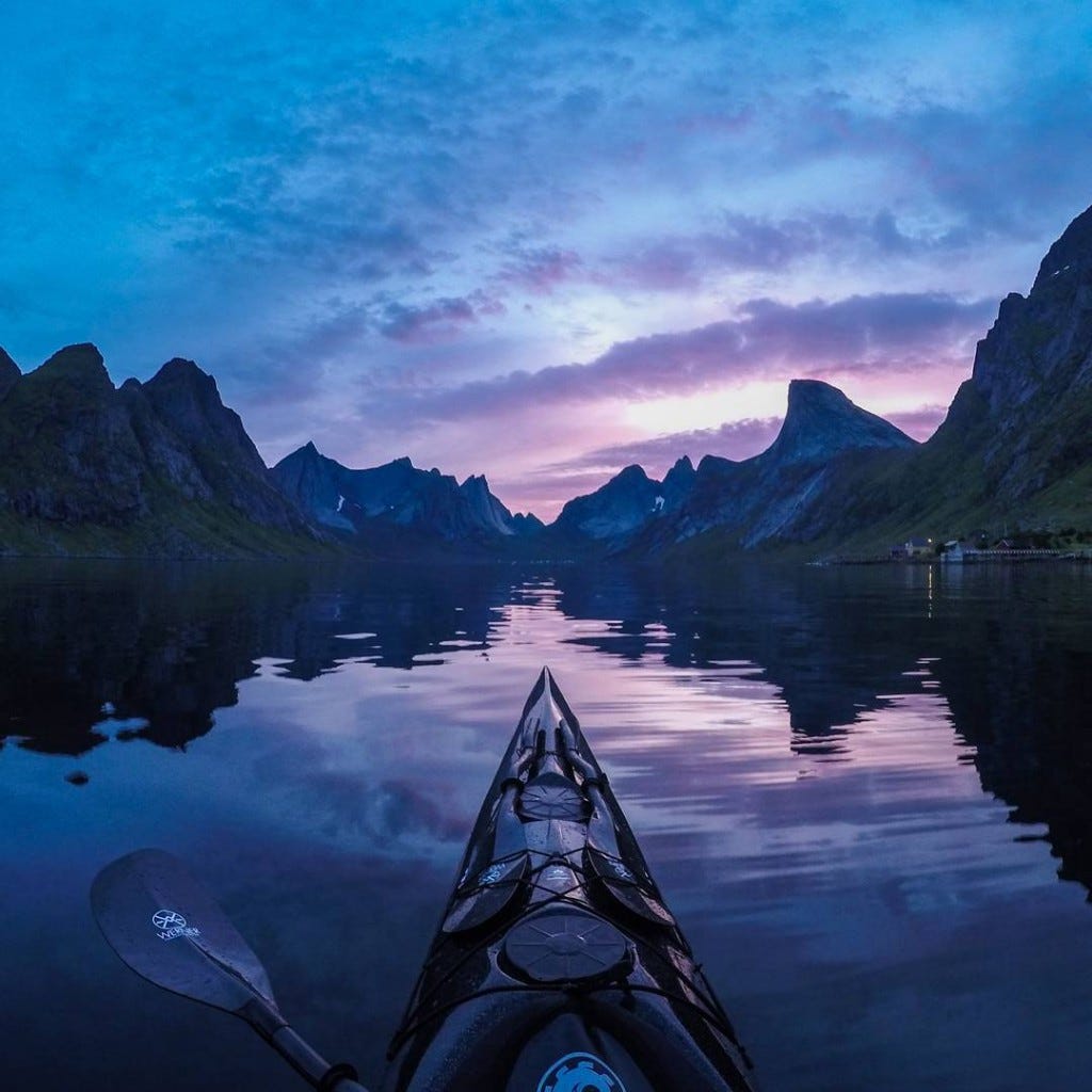 Breathtaking Photos Of Norwegian Fjords By Kayaker Tomasz Furmanek