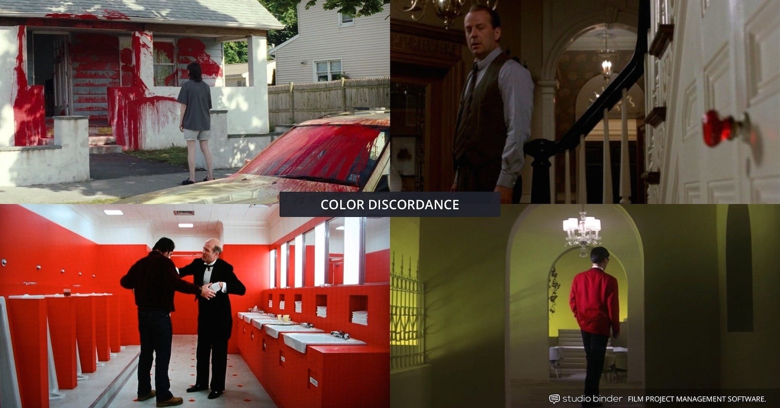 How to Use Color in Film – Example of Movie Color Palette and Scheme – Various Discordance Examples-min