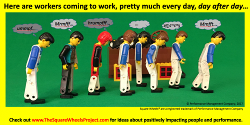 People unmotivated for work