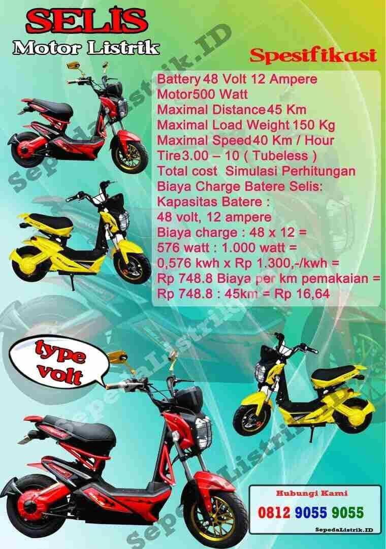 HARGA MOTOR LISTRIK 1 FASA Hub 0857 9999 9031 SepedaListrikDepok