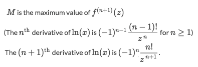 Lagrange Error Bound – Calculus Basics – Medium